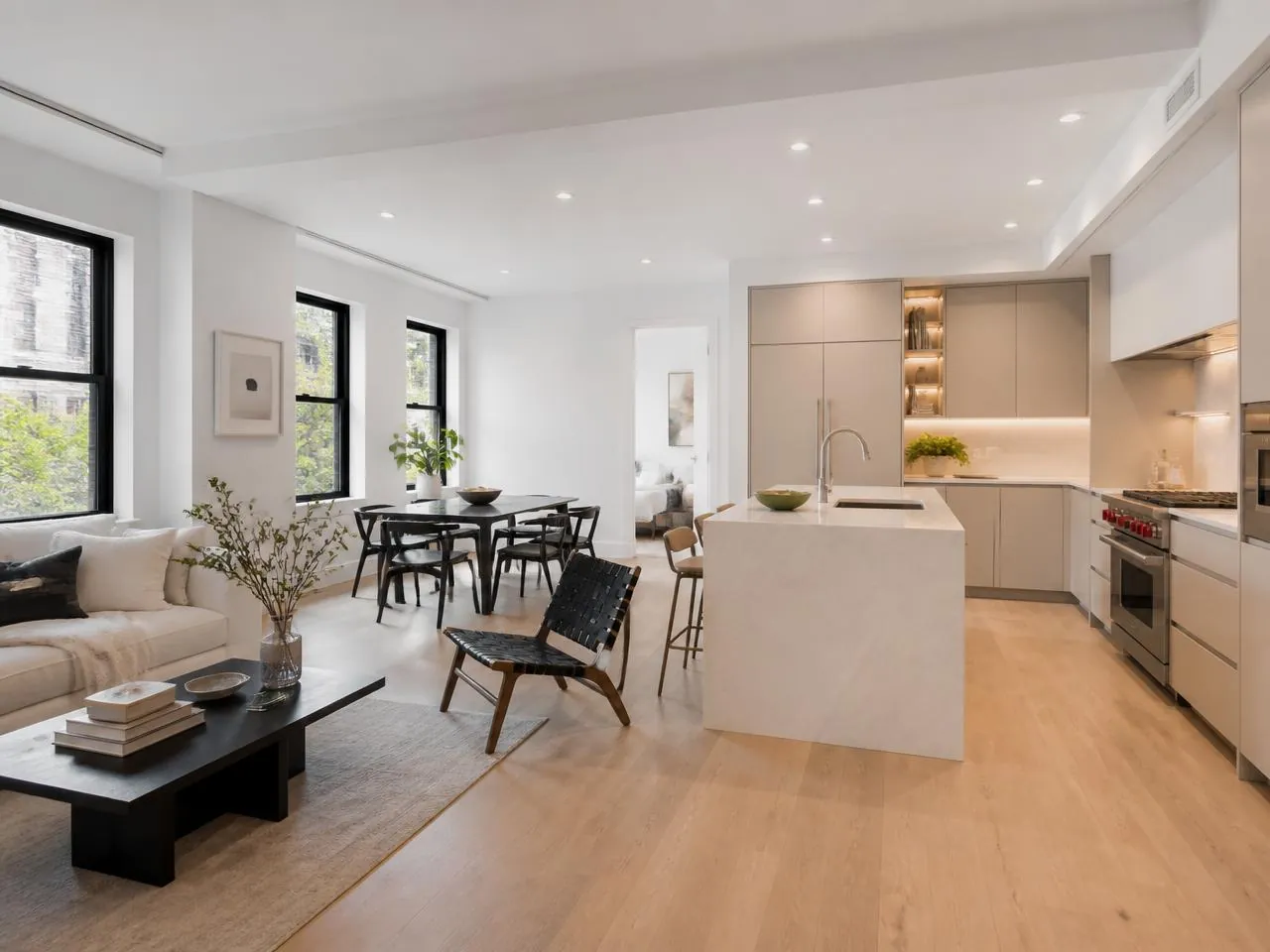 Completed Manhattan gut renovation interior