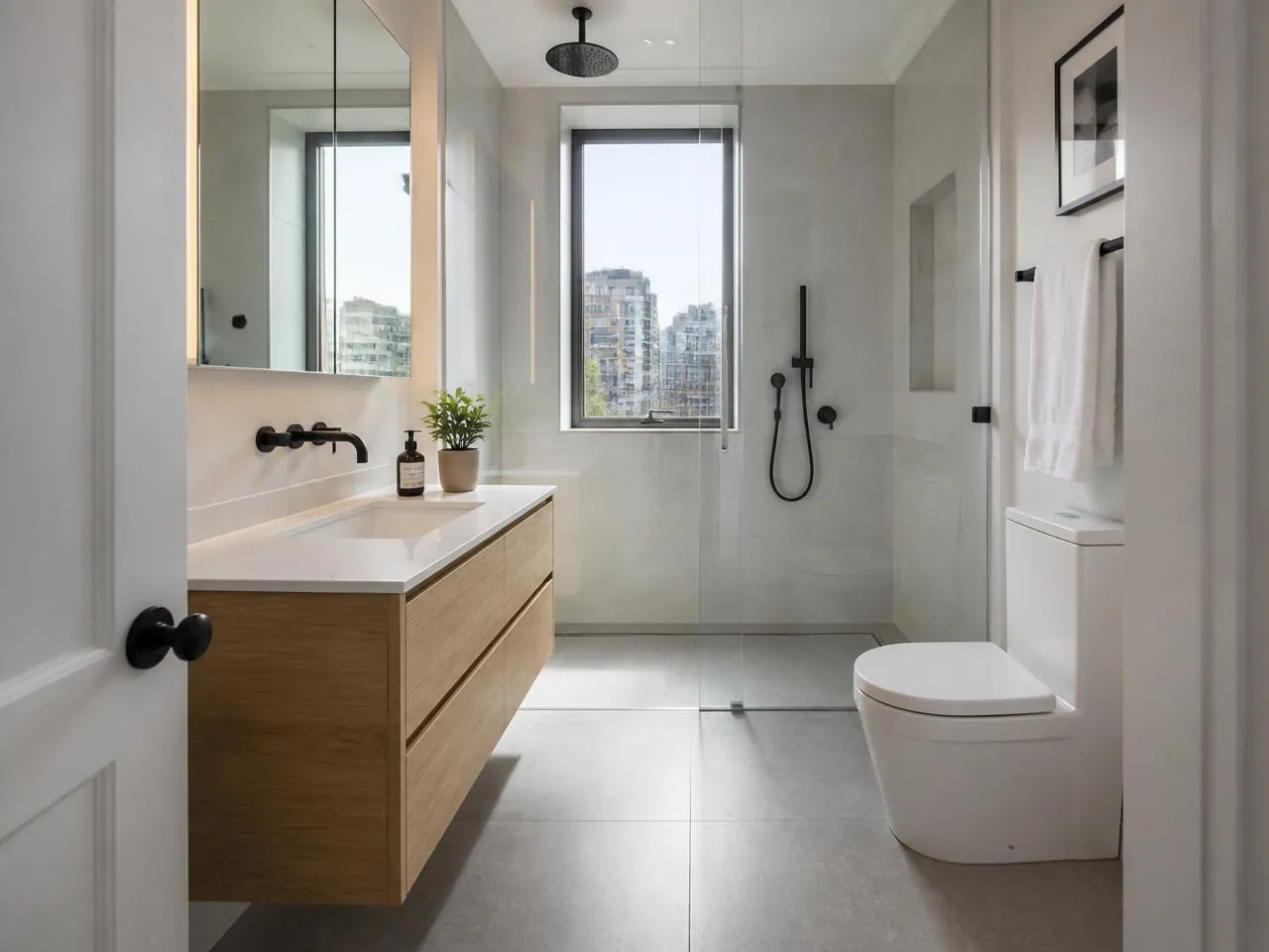 Complete bathroom renovation in NYC apartment by Melani General Contractor