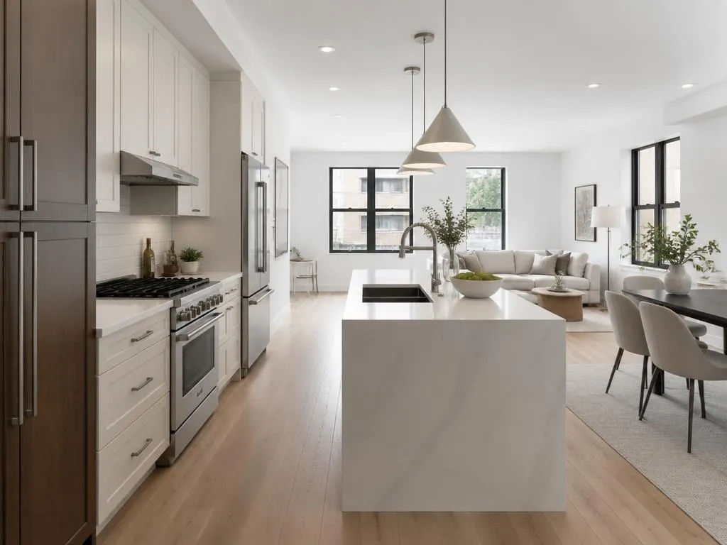 Kitchen Remodeling project completed by Melani General Contractor in New York City